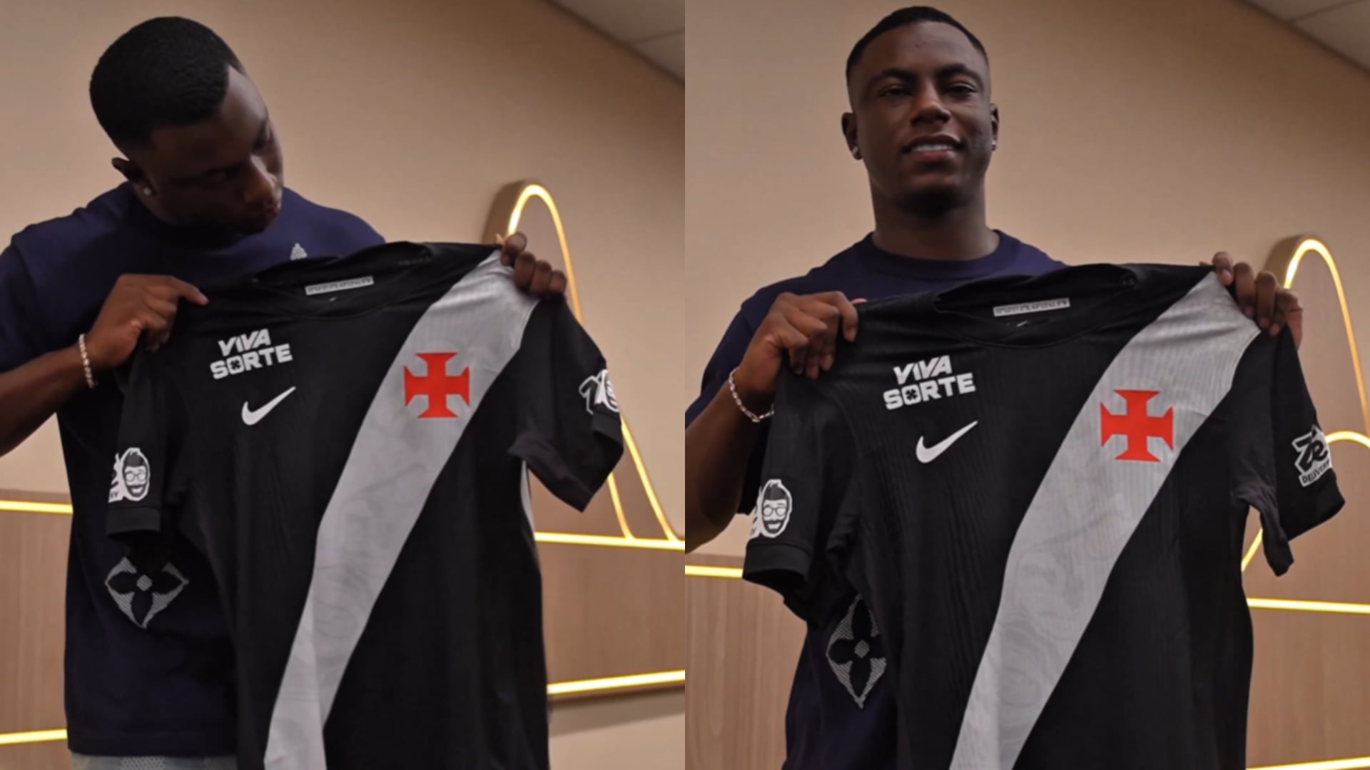Marino Hinestroza - Fotos: Presentación del jugador en Vasco Da Gama tomadas el 25 de enero del 2026