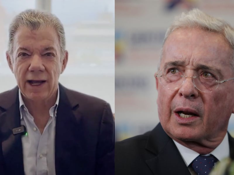 “No entiendo cómo a estas alturas hace el ridículo”: Santos se va contra Uribe por señalamientos sobre el Acuerdo de Paz