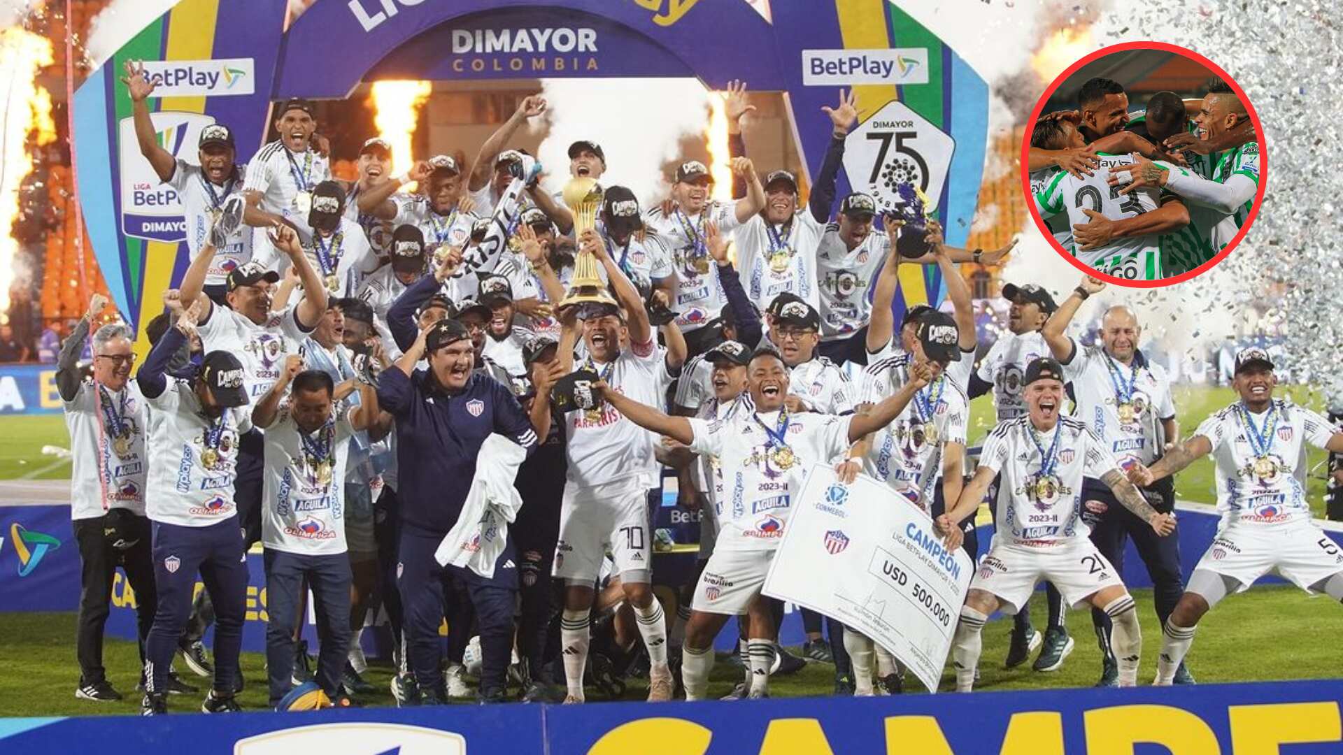 Junior negocia un volante de Atlético Nacional