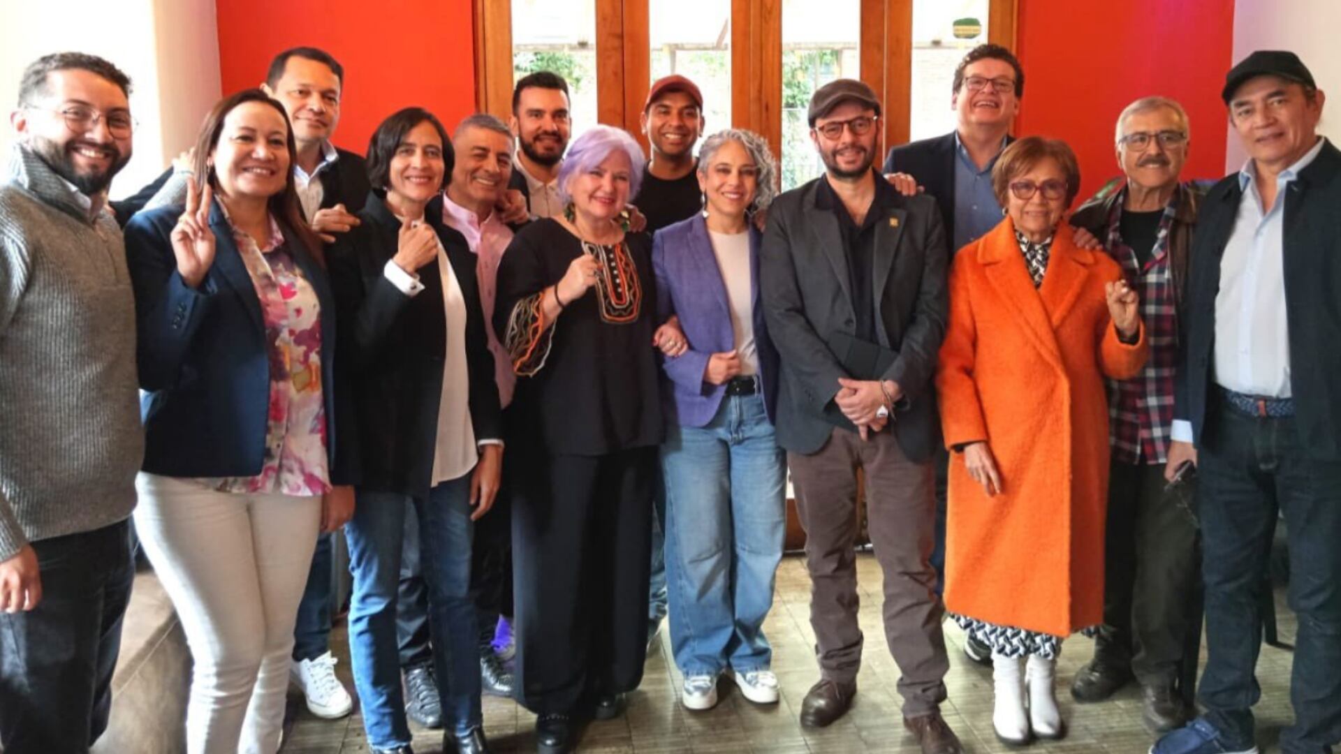 Dirigentes del Pacto Histórico.