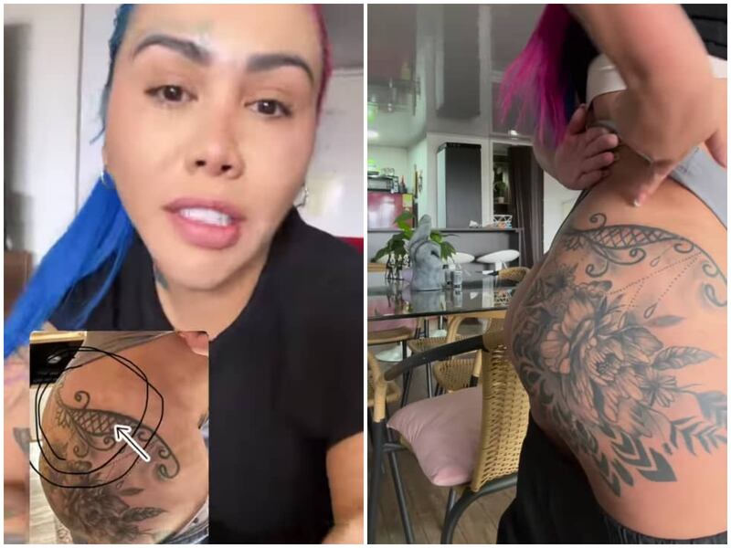 Yina Calderón desde sus redes sociales