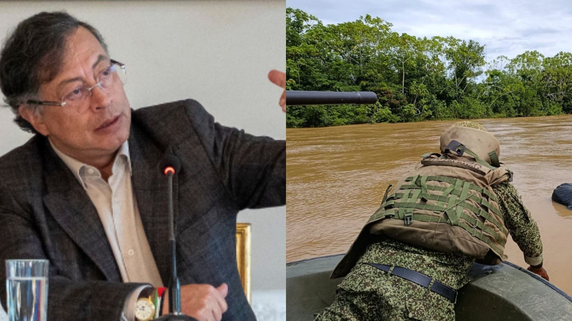 Petro confirma la muerte de una asesor de la alcaldesa de Nariño, luego de un ataque por parte de la Armada a la embarcación.