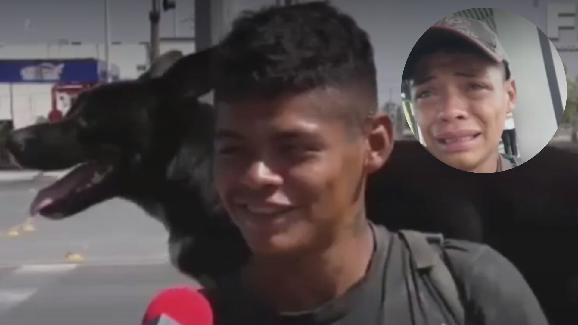 Migrante colombiano vio el asesinato de su perro por delincuentes en México: “Me cuidaba. Lo quería mucho”