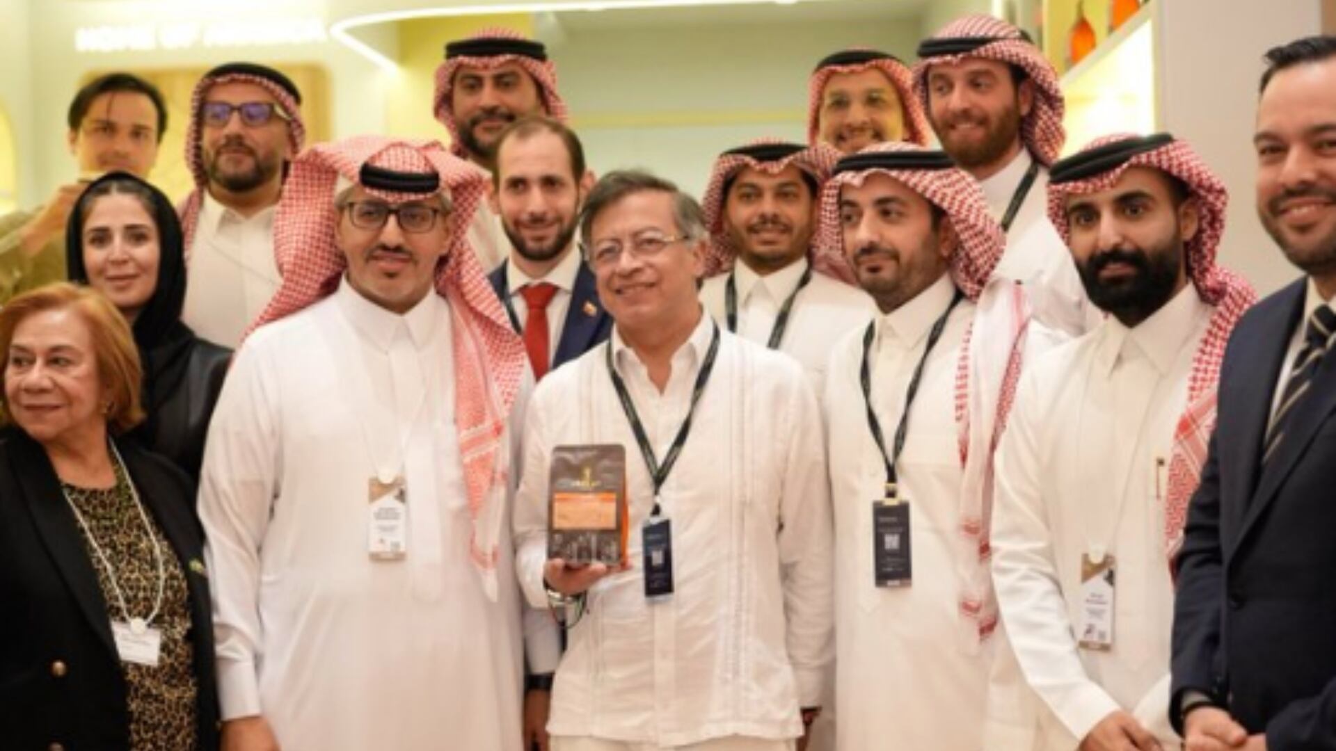 Gustavo Petro anuncia acuerdo con Arabia Saudita en materia de café.