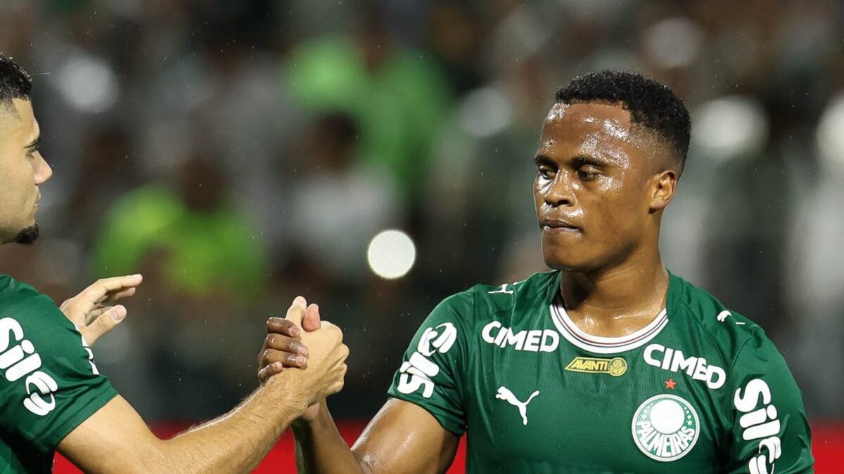 Jhon Arias debutó con Palmeiras y en pocos segundos armó gran revuelo por culpa de malintencionados