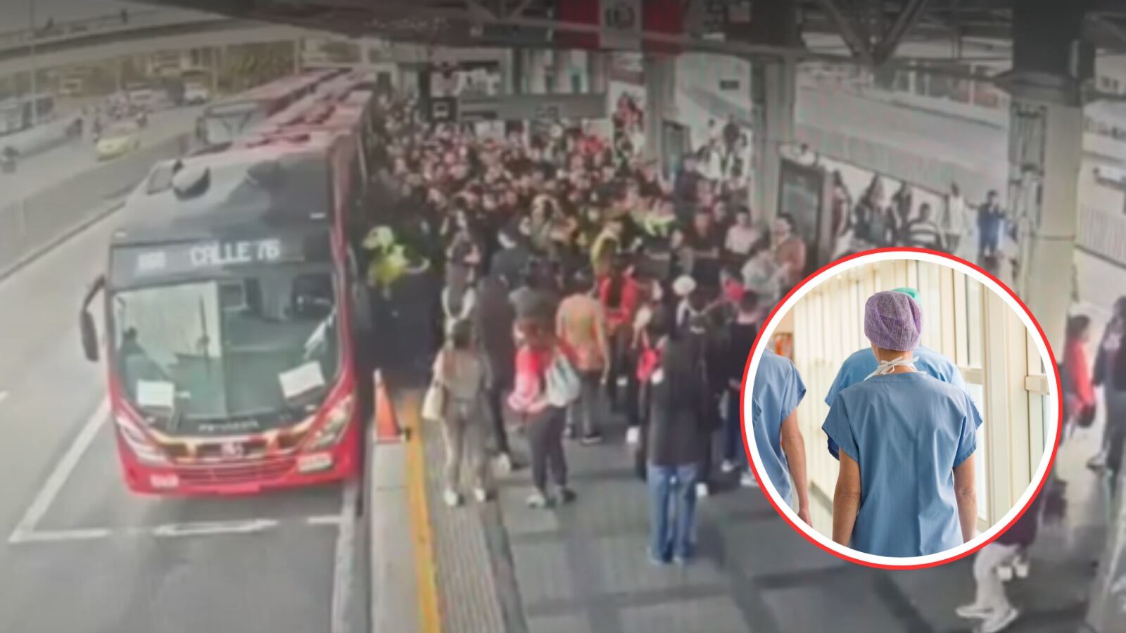 Se disfrazaba de enfermera para hurtar en TransMilenio
