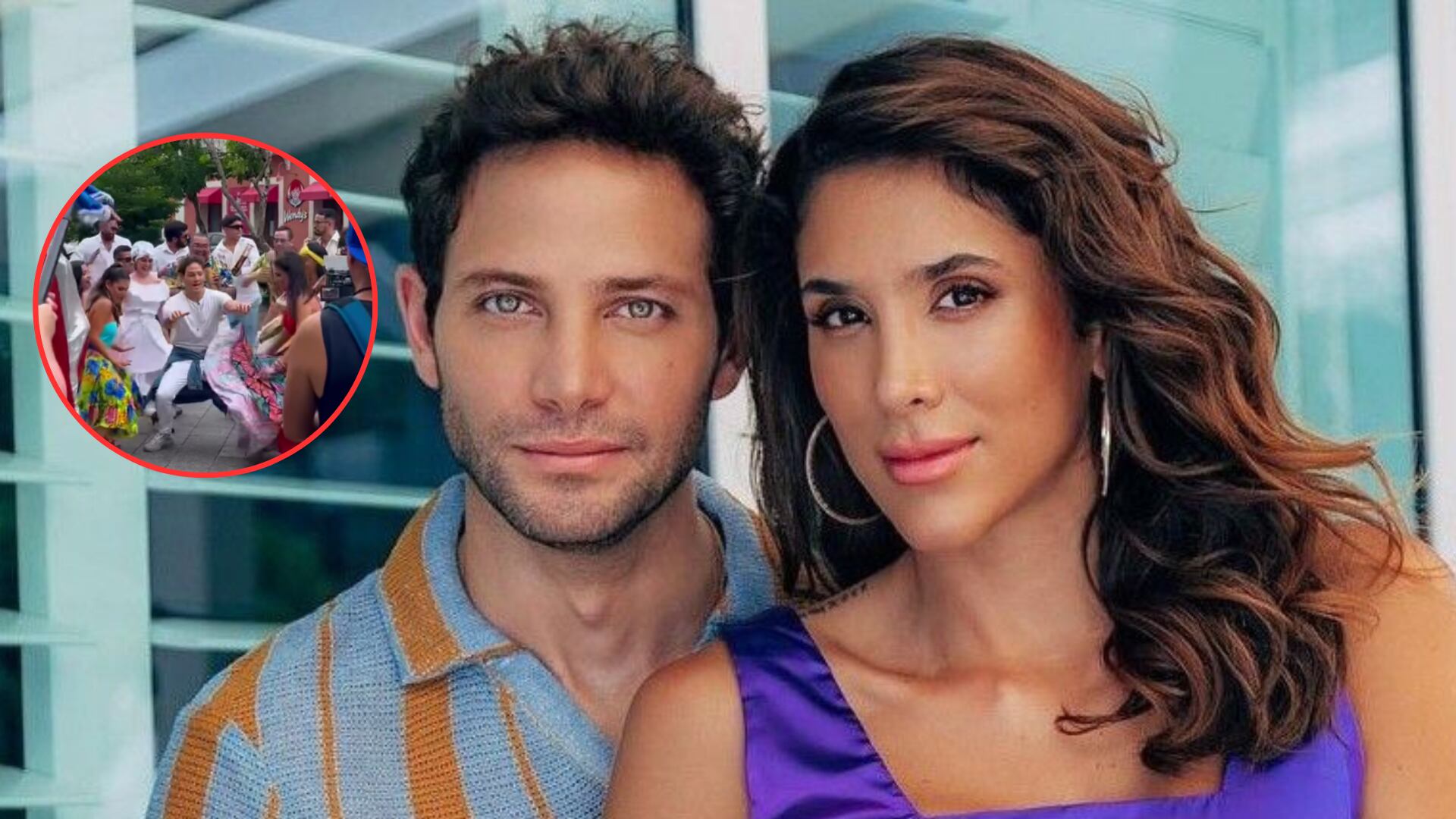 Gabriel Coronel está que no se cambia por nadie por Lorenzo; bailó hasta el cansancio por su pequeño