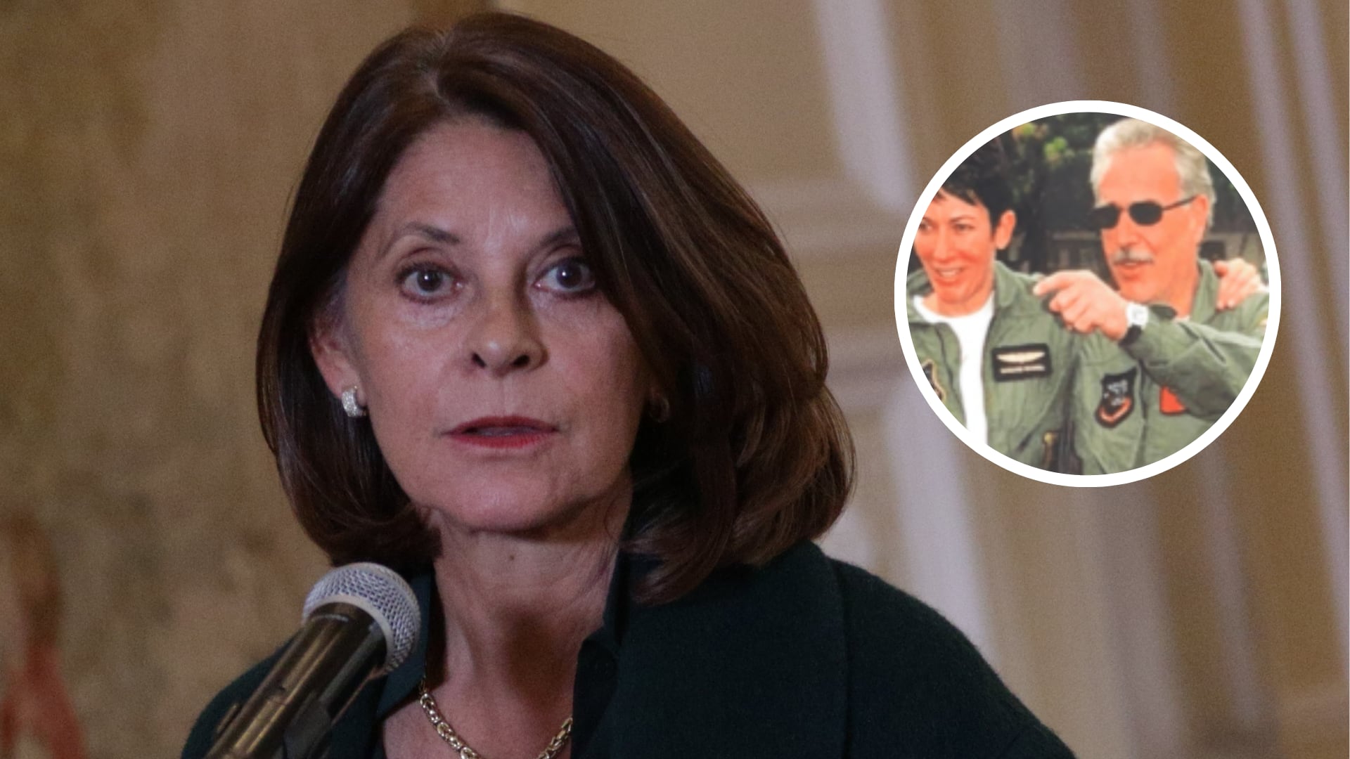 Marta Lucía Ramírez y Andrés Pastrana.