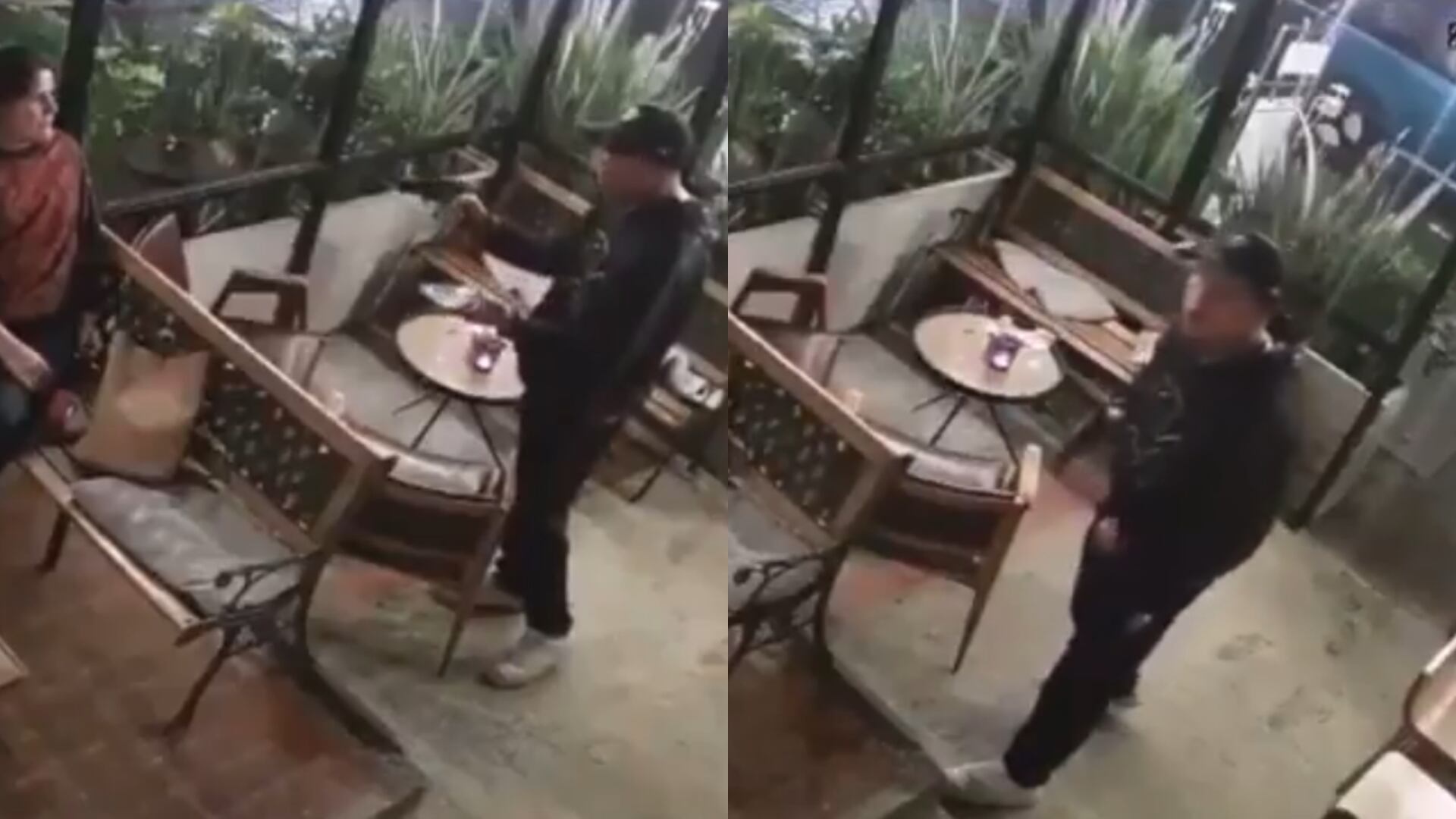 Ladrón intentó robar en un restaurante del Park Wey.