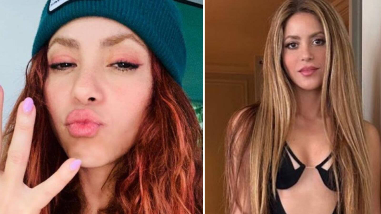 Diseños de uñas de Shakira