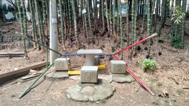 accidente en parque de Medellín