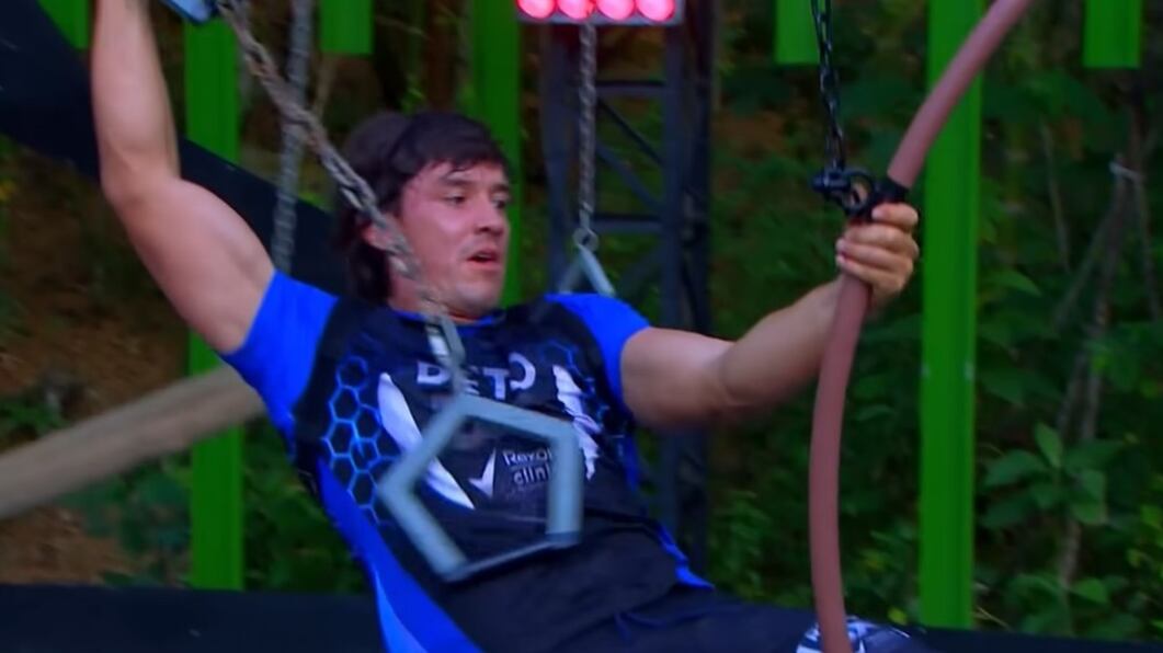 Okendo fue uno de los cuatro eliminados en el 'Reto 3X Desafío The Box' tras no poder completar la pista de aire por una caída.