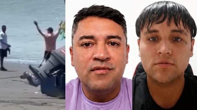 Foto padre e hijo desaparecieron en playas de Buenaventura: autoridades investigan posible participación de los Shottas.