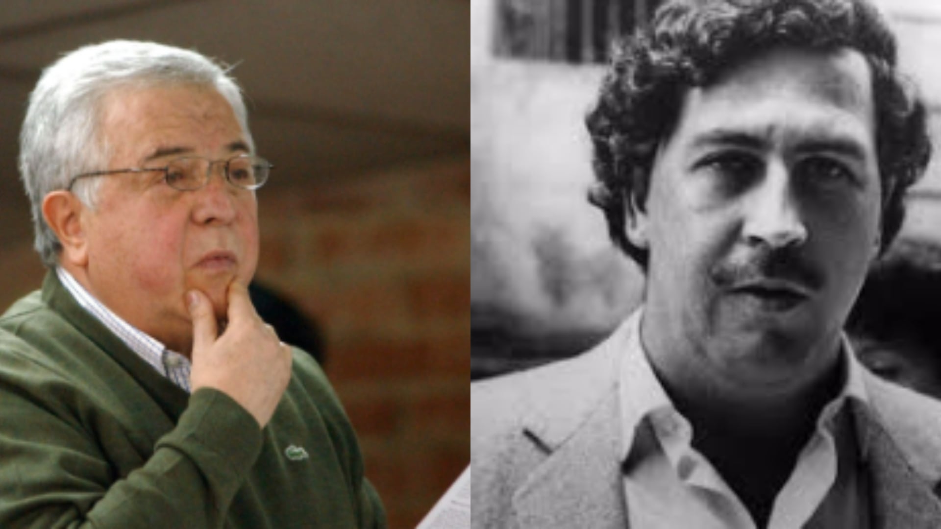 Gilberto Rodríguez Orejuela y Pablo Escobar.