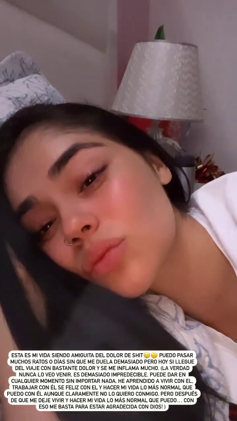 'La Segura' reveló que sus dolencias se hacen cada vez más intensas