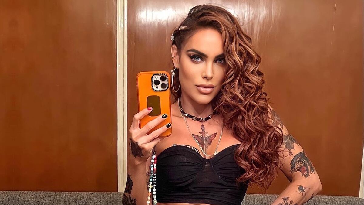 Sara Corrales con sus "nuevos" tatuajes