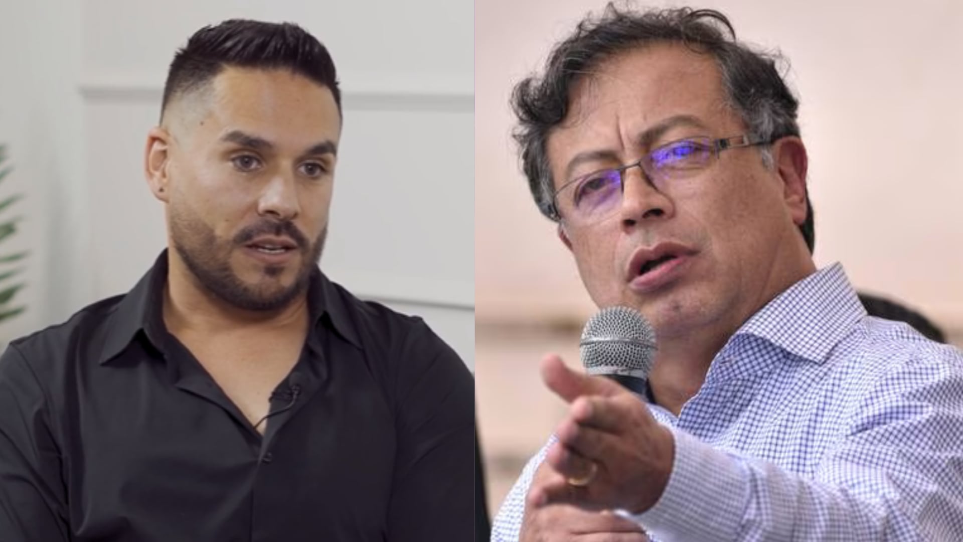 Sebastián Caicedo se burló de Gustavo Petro hasta se fue en su contra
