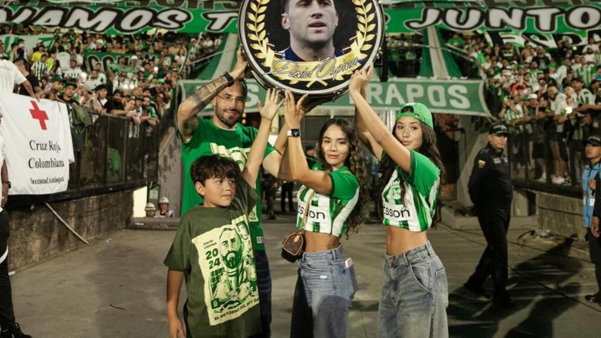 Hijo de David Ospina se disfrazó de René Higuita