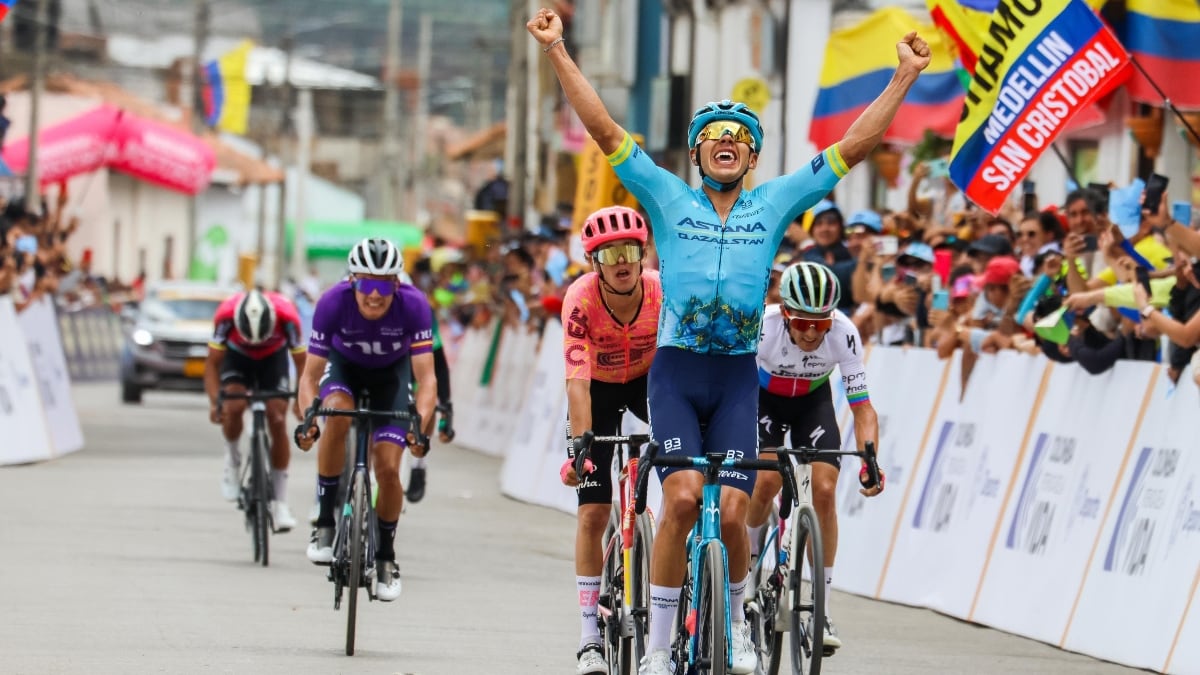 Harold Tejada ganó la segunda etapa y es nuevo líder del Tour Colombia
