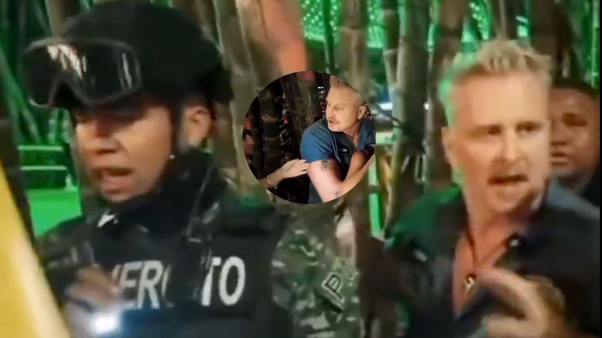 El gringo señalo que la mujer lo robó