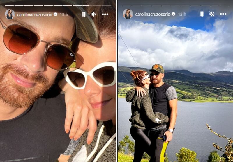 Con fotos Carolina Cruz desmiente que haya terminado con Jamil Farah