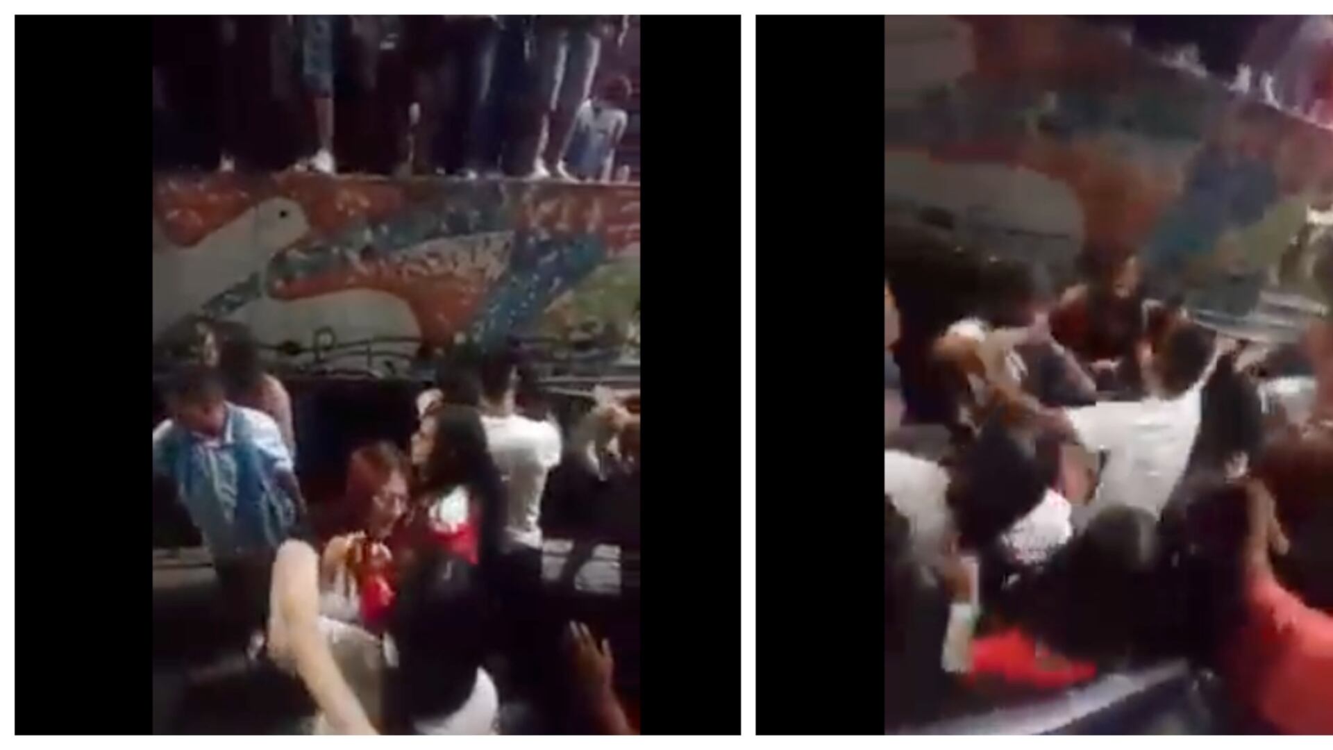 Riña en las fiestas de San Juan (Redes sociales)