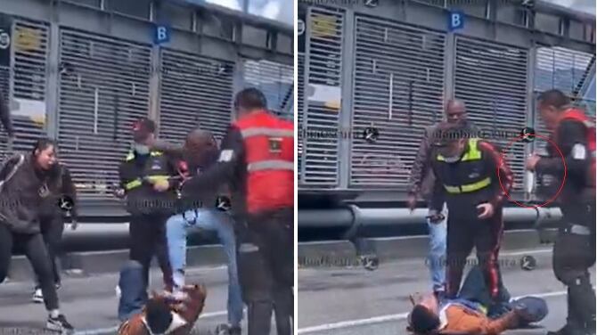 Robo en TransMilenio