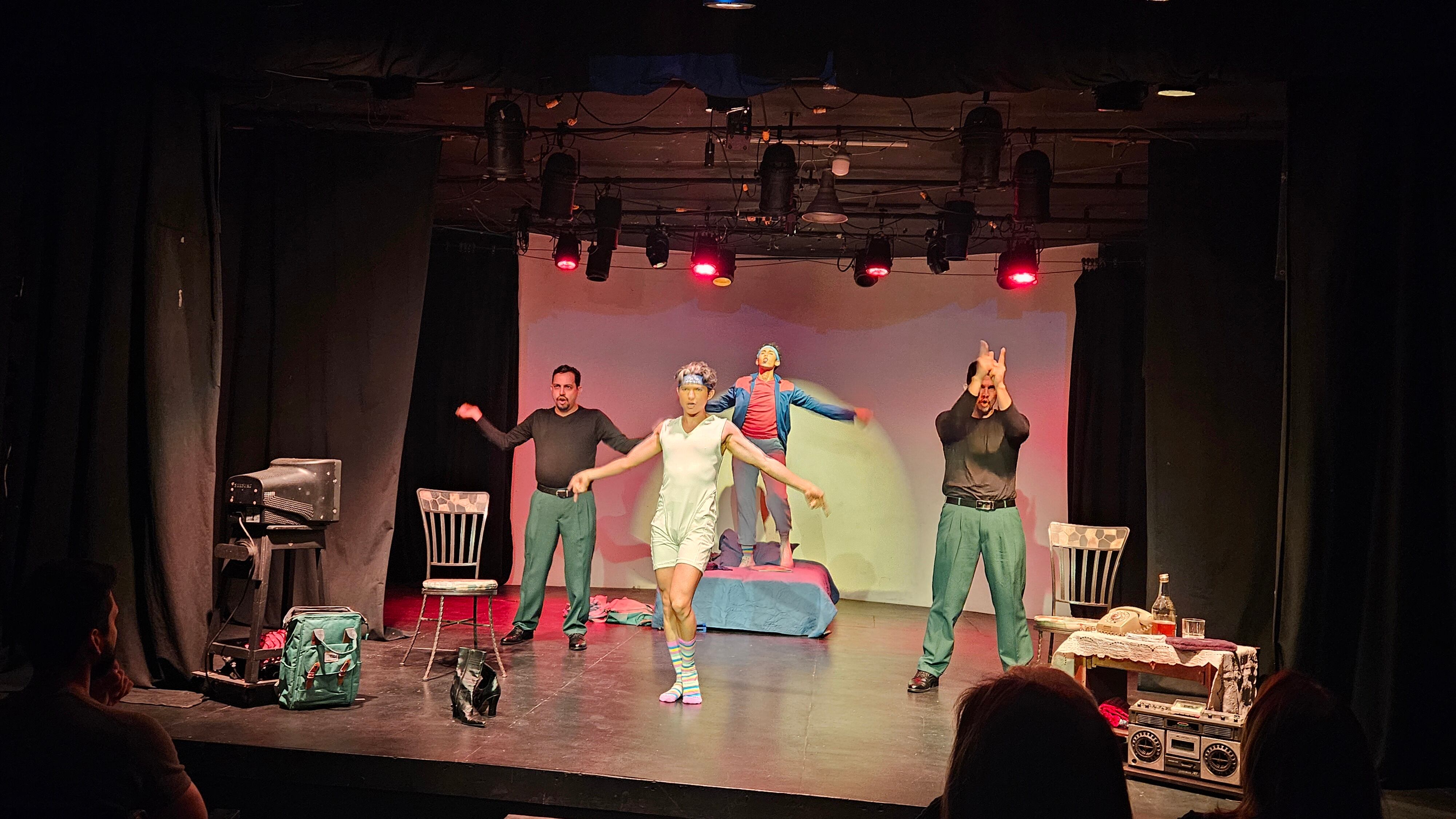 Foto obra de teatro, "Una cosa no es una cosa".