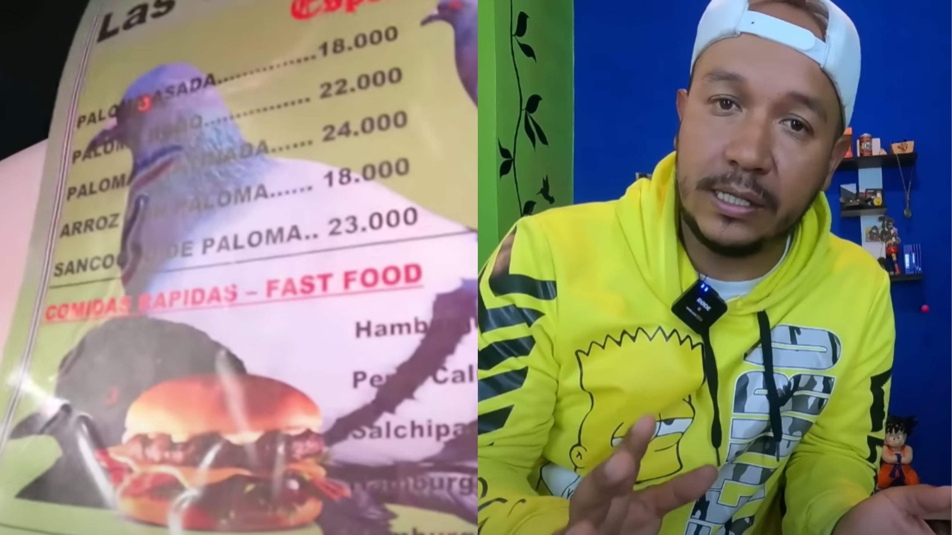 Paloma asada - profeturo habla sobre polémica