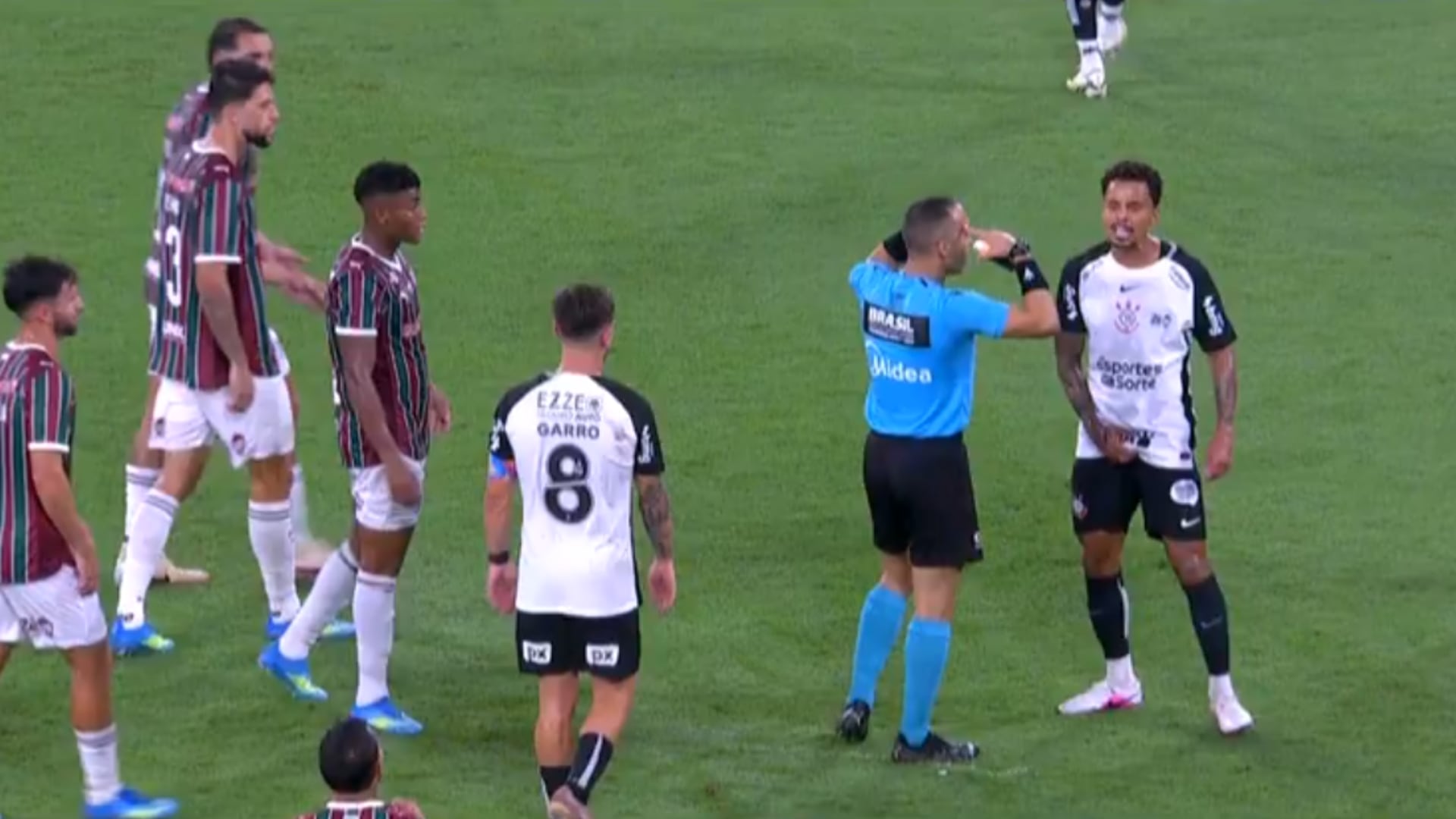 Allan - Foto: Transmisión oficial del Brasileirao el 2 de abril del 2026