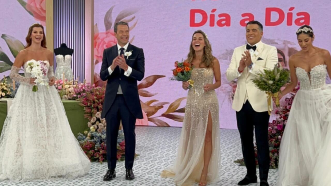 Presentadores de 'Día a Día' en Caracol Televisión.