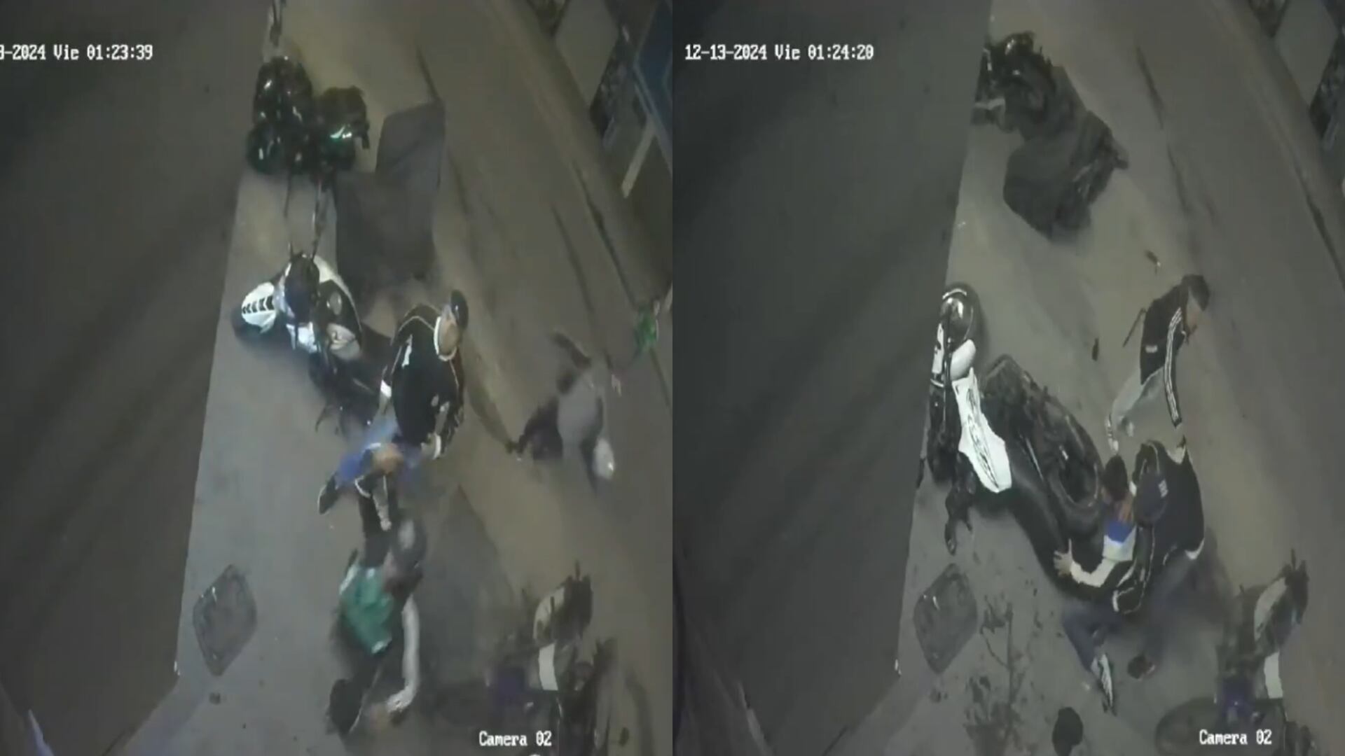 Hinchas de Nacional agredieron a joven de Millonarios - Fotos: Capturas de pantalla de redes sociales