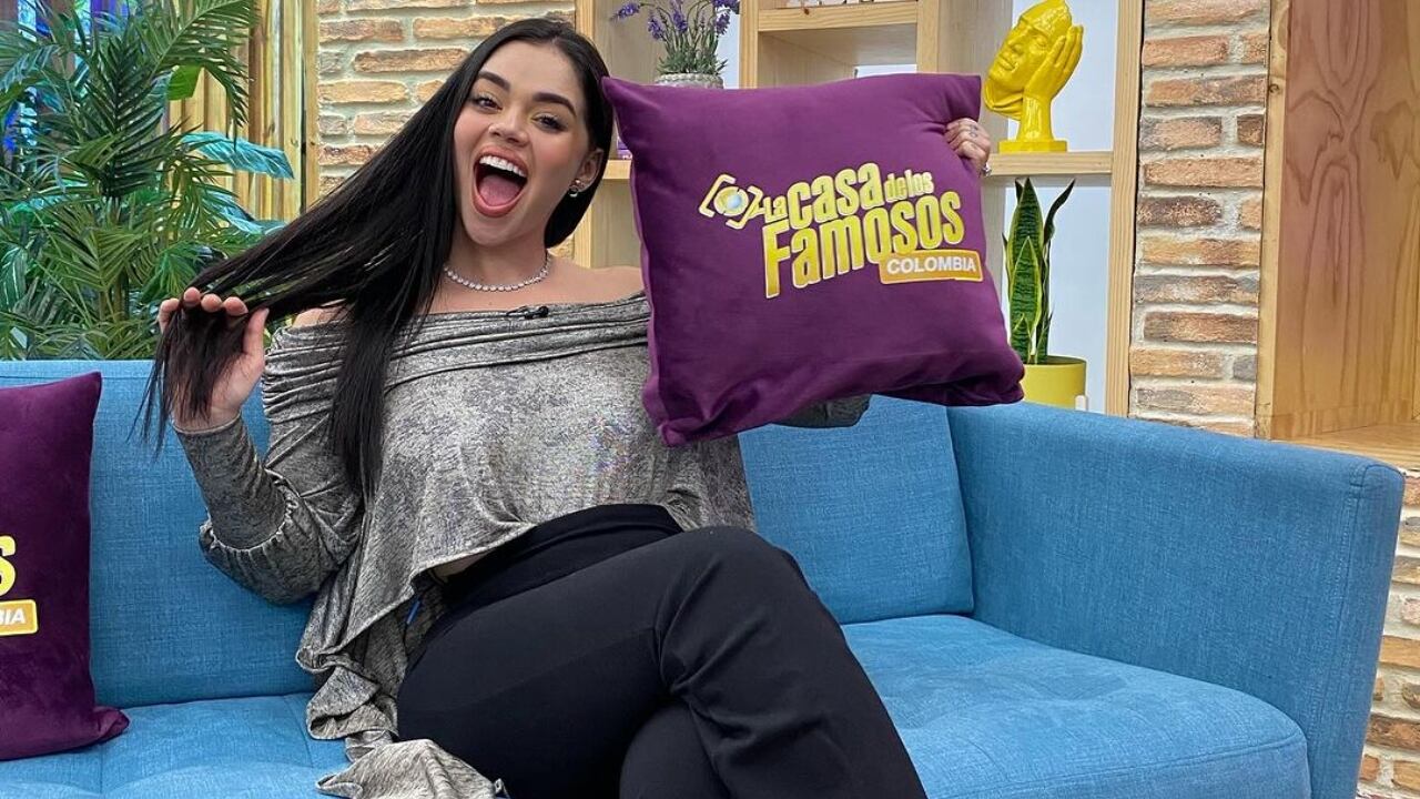 La Segura en el programa matutino de RCN.