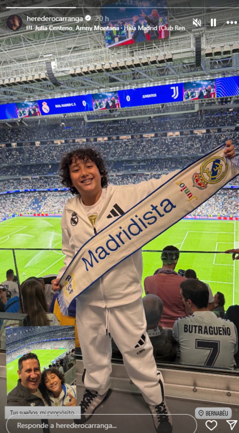 Heredero le cumplió sueño futbolero en el extranjero