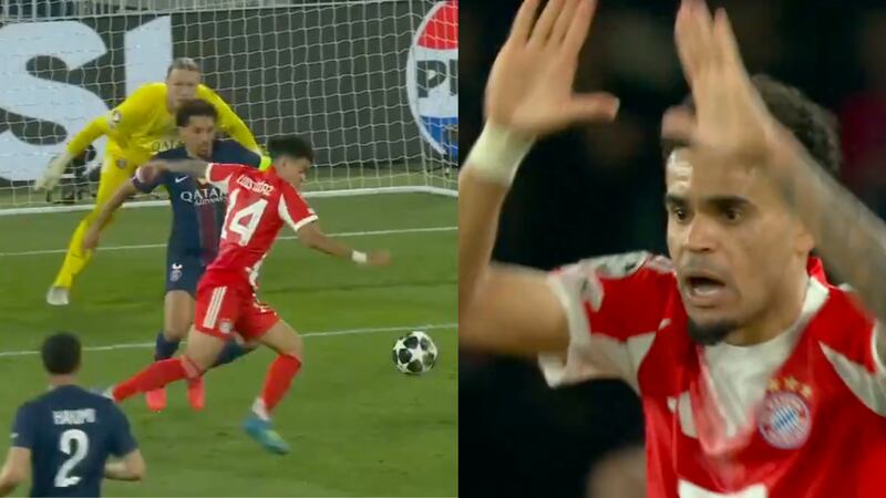 VIDEO: Luis Díaz pegó tremendo madrazo tras decisión del VAR en el golazo que le hizo al PSG