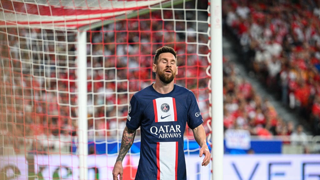 Lionel Messi marcó un gol en el último duelo en Champions League