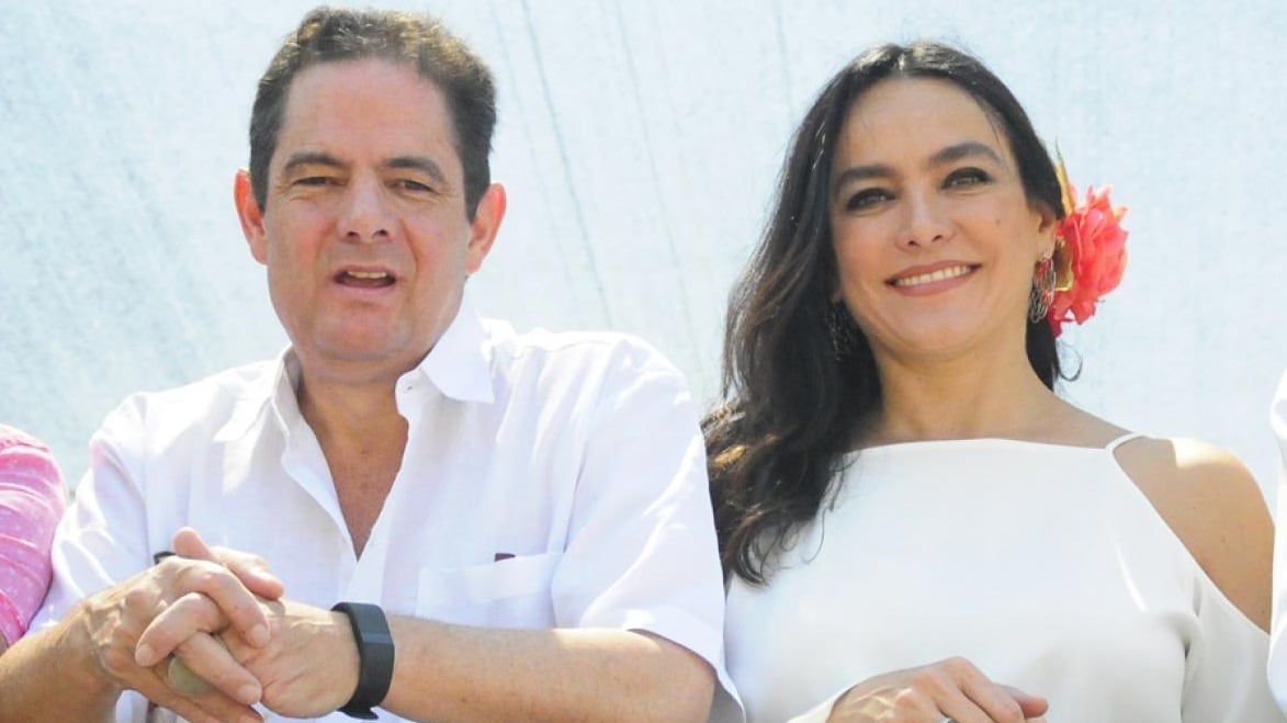 Foto la historia de amor y divorcio entre Germán Vargas Lleras y Luz María Zapata tras más de 25 años juntos.