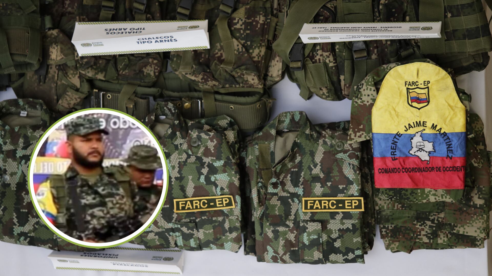 Se entrega alias ‘Faiber’, cabecilla del bloque Martín Villa de las disidencias de las FARC bajo el mando de ‘Iván Mordisco’