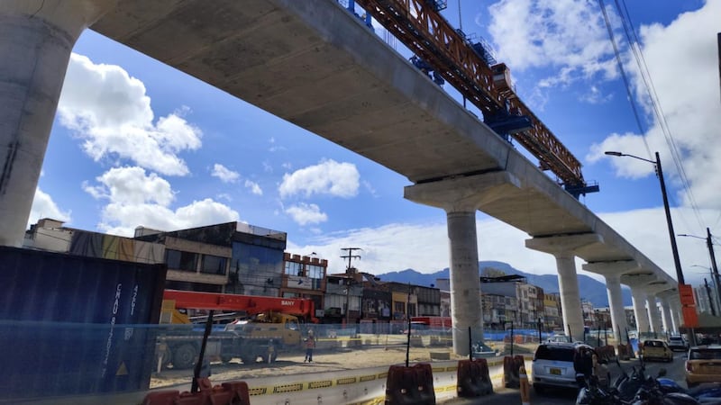 La Primera Línea del Metro de Bogotá llegó a los 6 kilómetros construidos