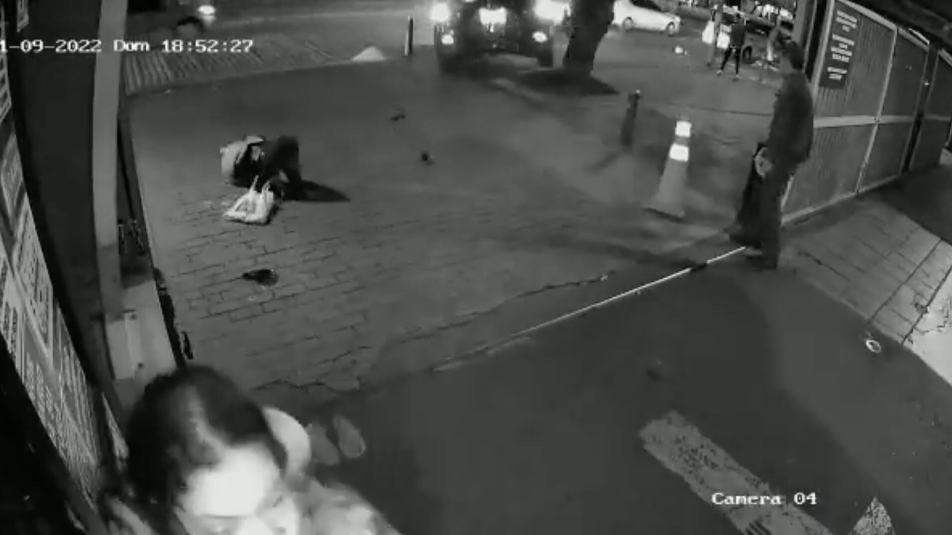 Captura de pantalla video Twitter Manuel Salazar