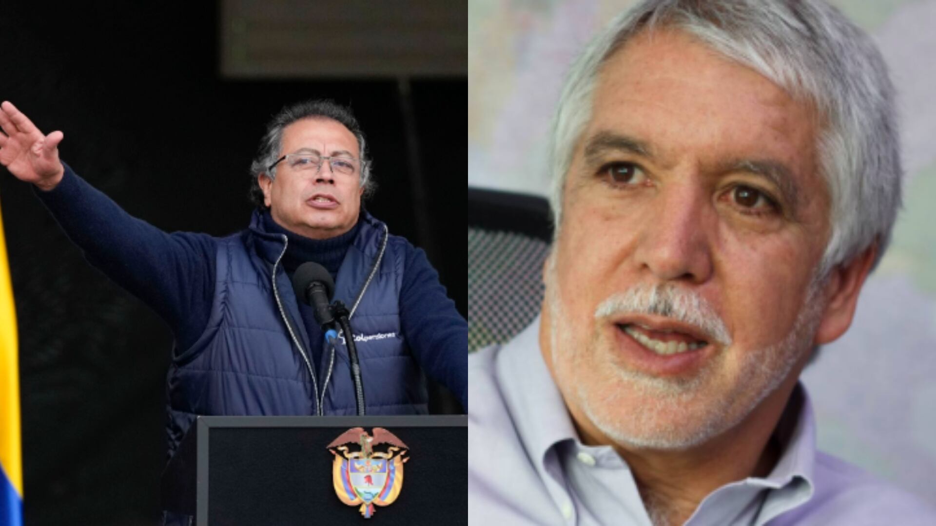 Gustavo Petro y Enrique Peñalosa.