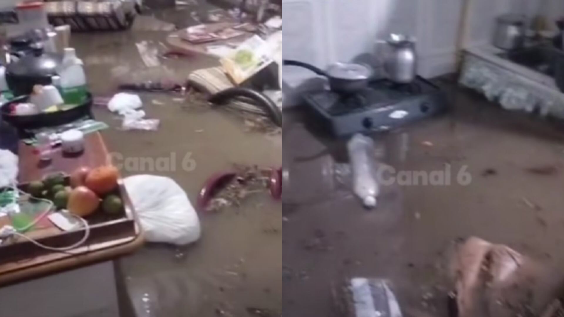 “Perdimos todo”: Familia de Fusagasugá resultó damnificada tras torrencial aguacero (Foto de redes sociales de Canal 6 -- 23 de octubre)