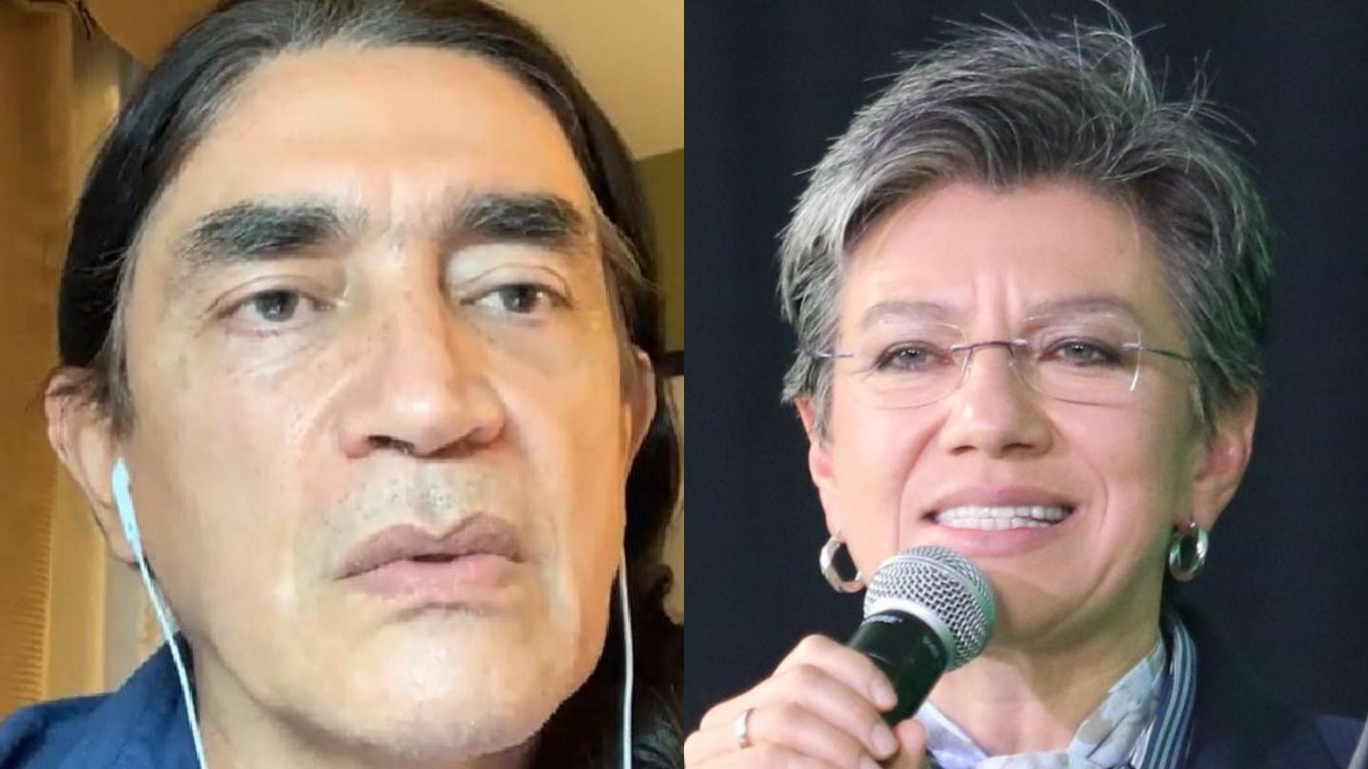 Gustavo Bolívar criticó a Claudia López.