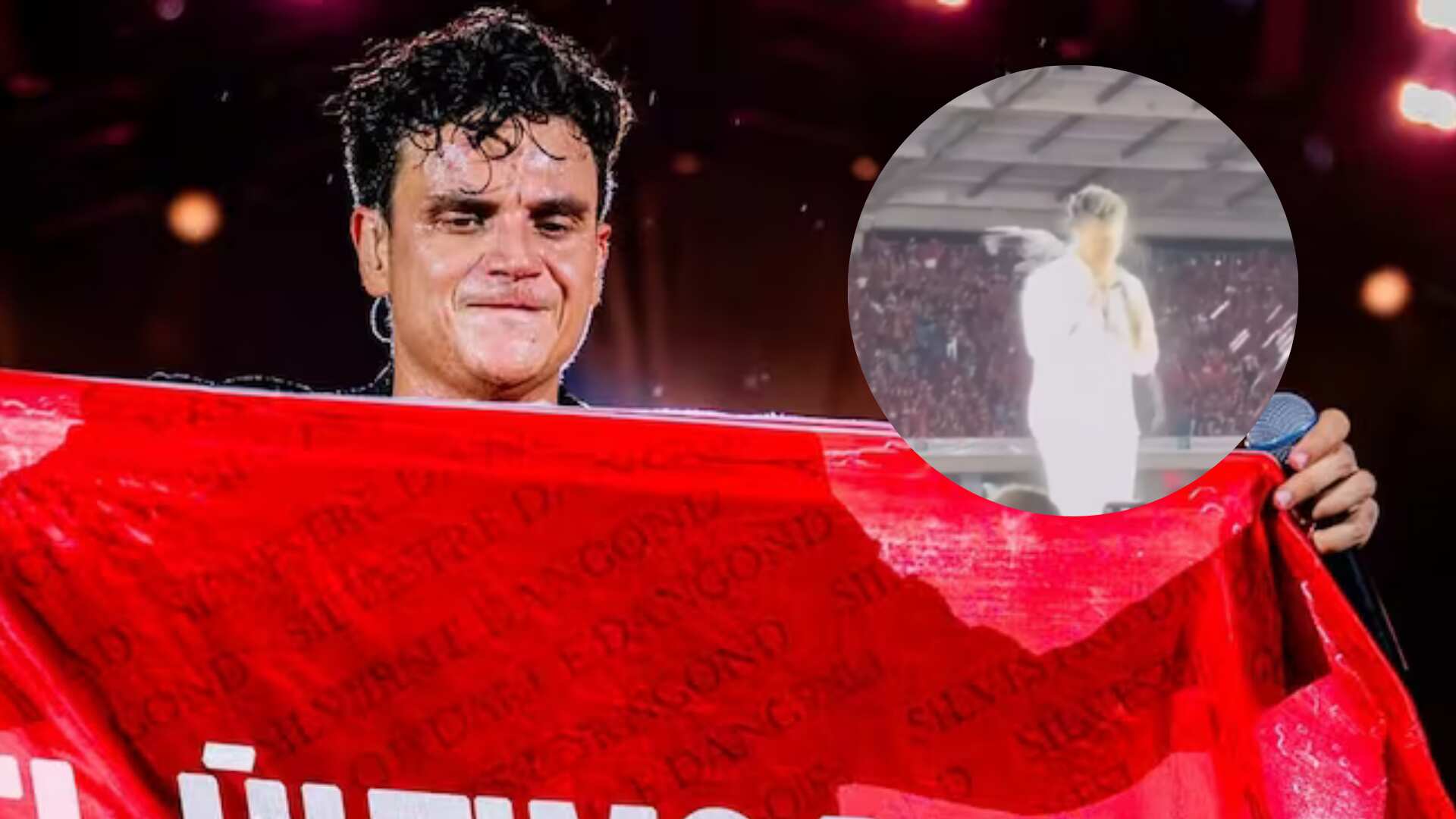 Le lanzan cerveza a Silvestre Dangond en uno de sus conciertos