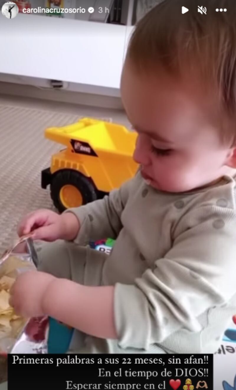 carolina cruz pantallazo tomado de instagram
