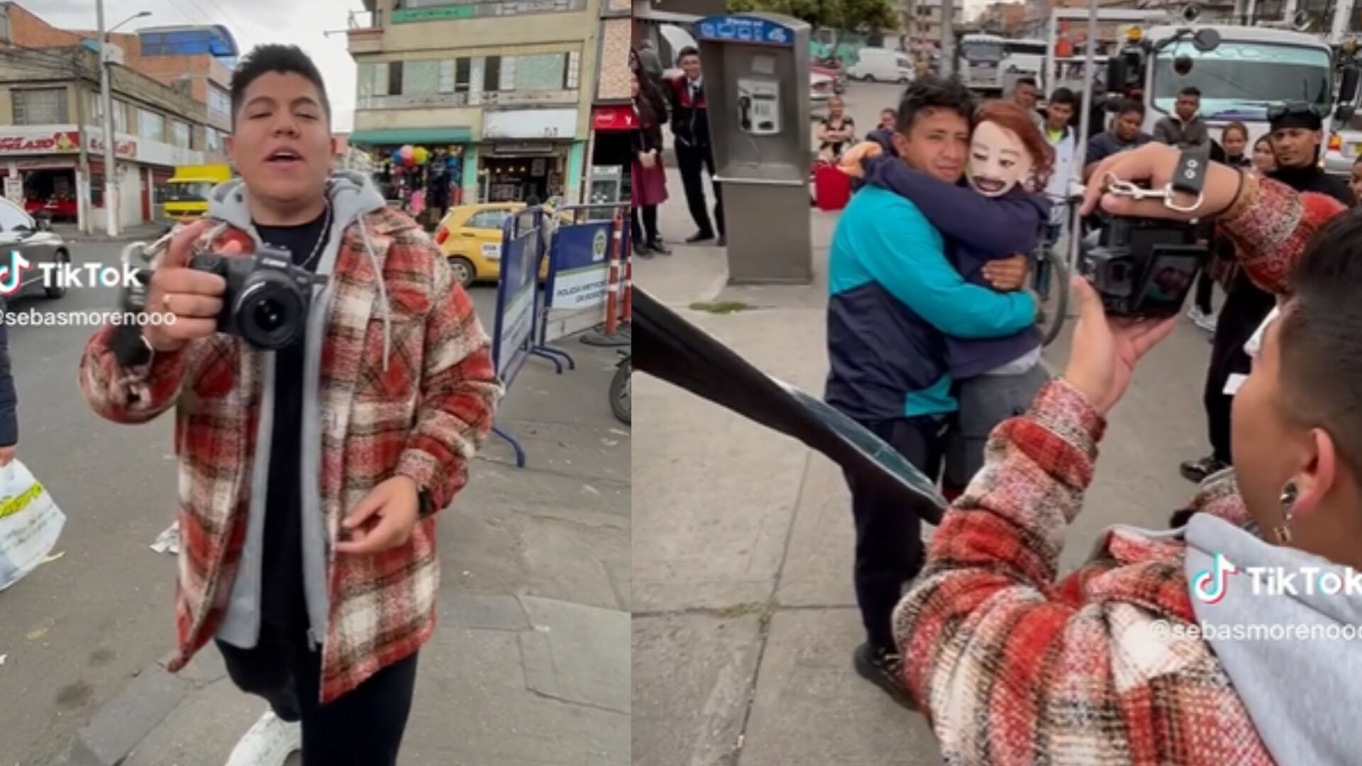 Bogotá: Tiktoker fotógrafo hace sesión profesional a la viral 'Familia de Trapo'
