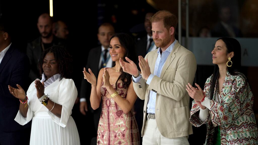 Harry y Meghan en Colombia