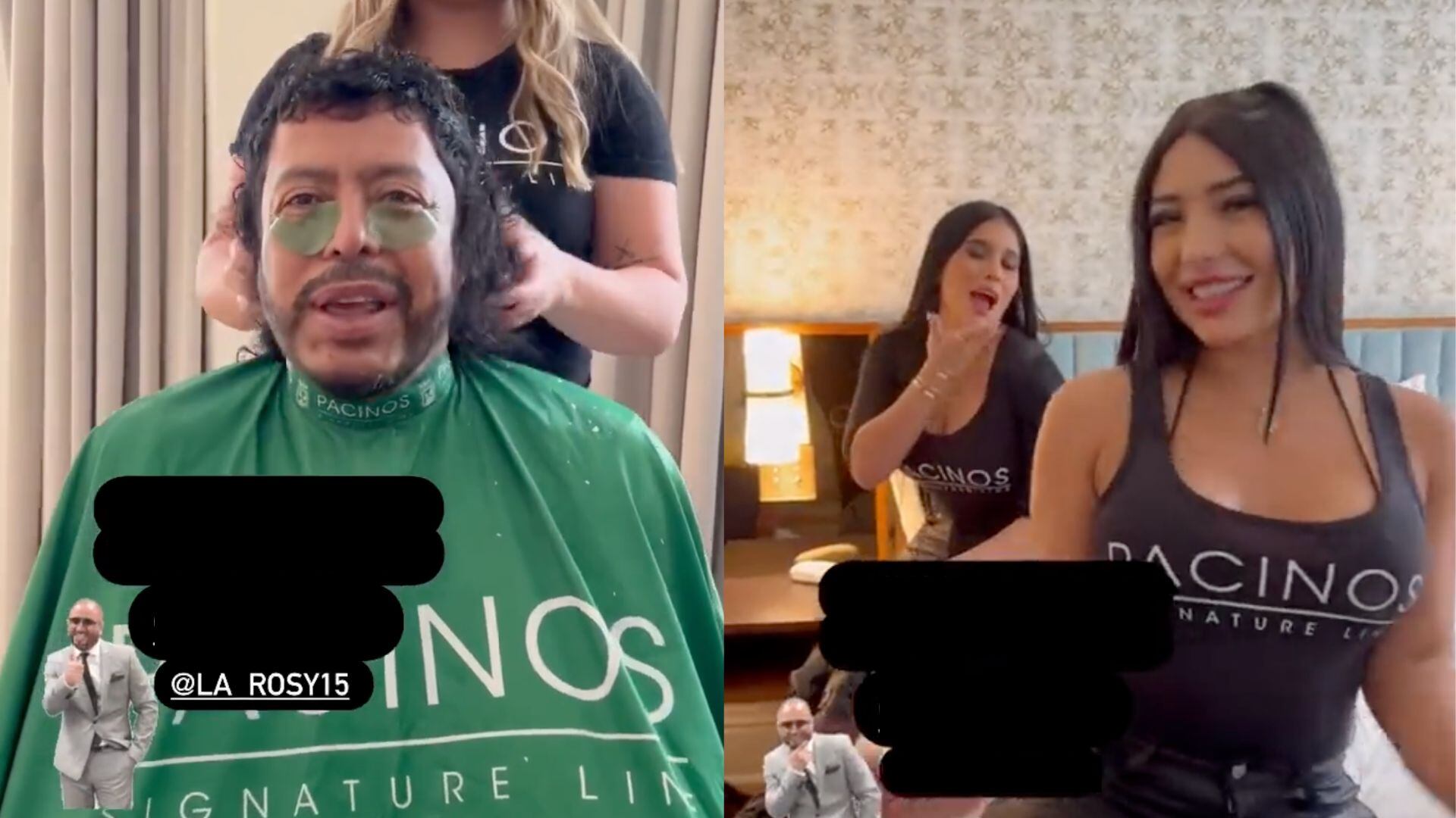 Higuita mostró cómo lo consiente en Estados Unidos.