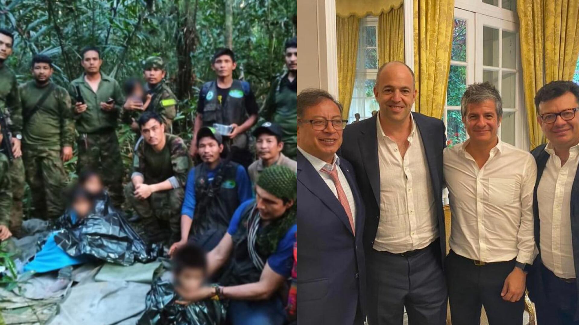 Los rumores eran ciertos: historia de los cuatro niños se convertirá en documental, Petro confirmó la noticia