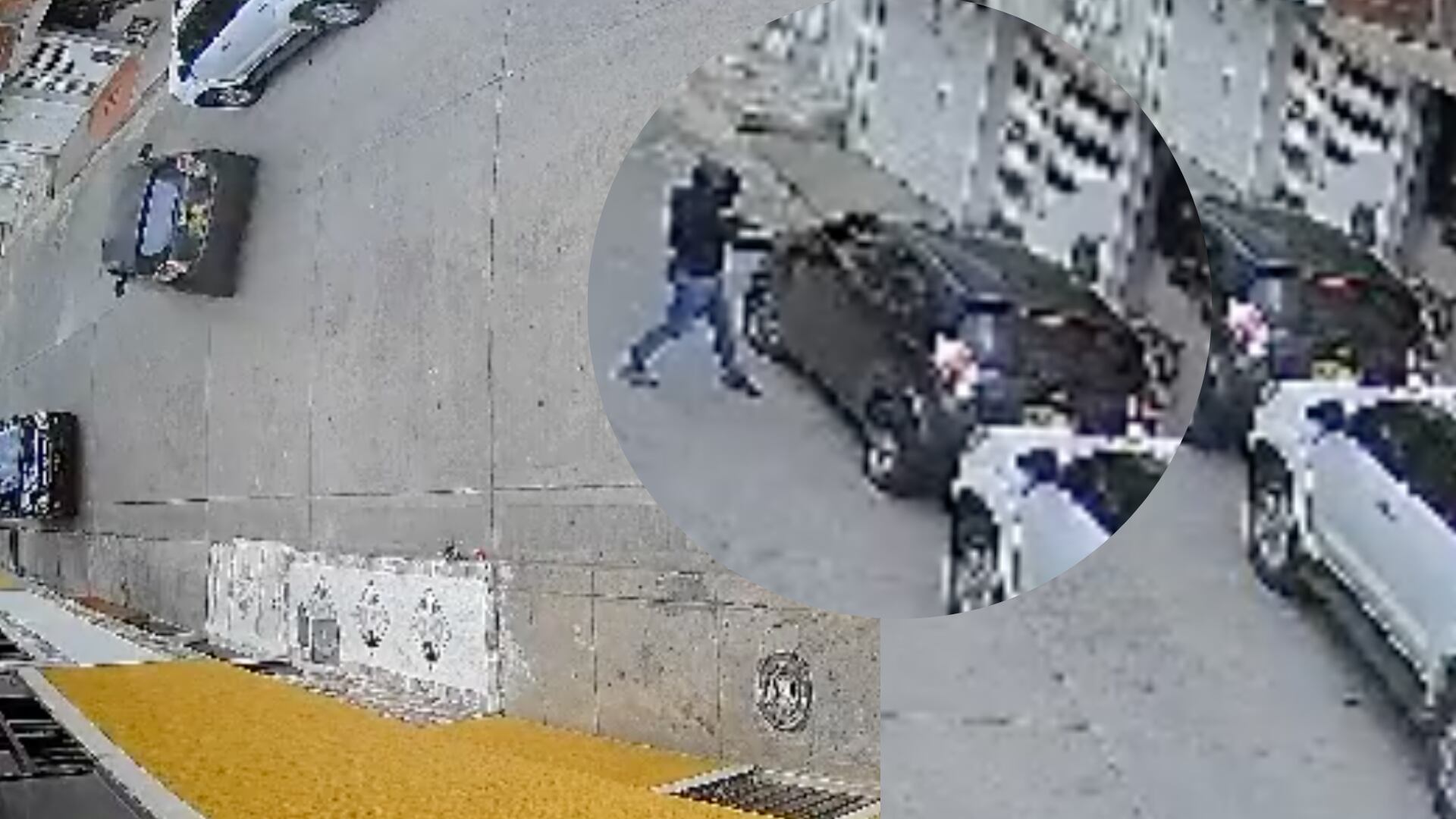 Hombre se salvó de violento hurto: al ladrón se le bloqueó la pistola.